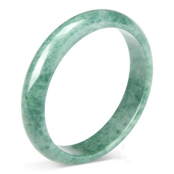 2.4'' Natural Jade Bracelet for Women Jade Bangle Bracelets with Box Good Luck Bangle Christmas Jewelry Gift