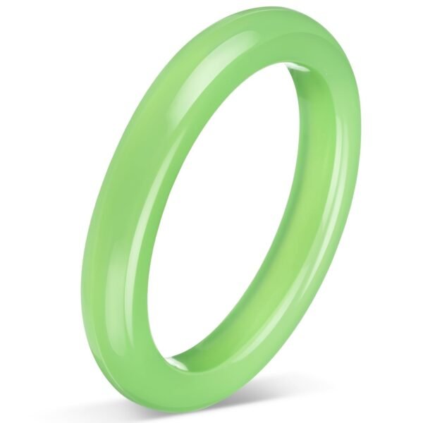 2.4'' Natural Jade Bracelet for Women Jade Bangle Bracelets with Box Good Luck Bangle Christmas Jewelry Gift